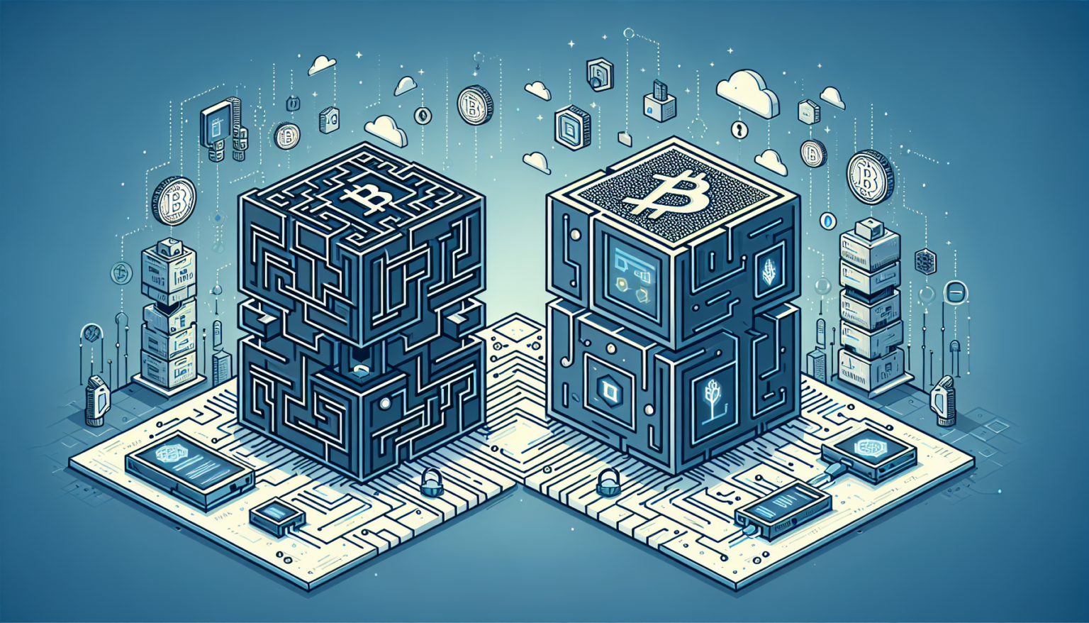 Blockchain and Internet of Things: A Comparison of Uses