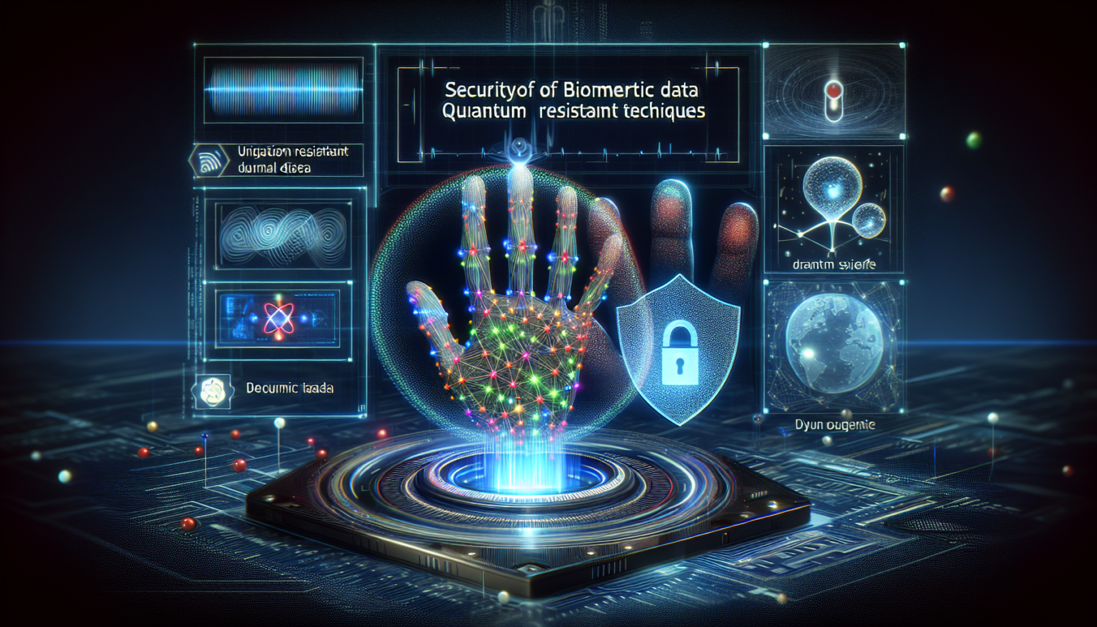 Securing Biometric Data with Quantum Resistance Techniques