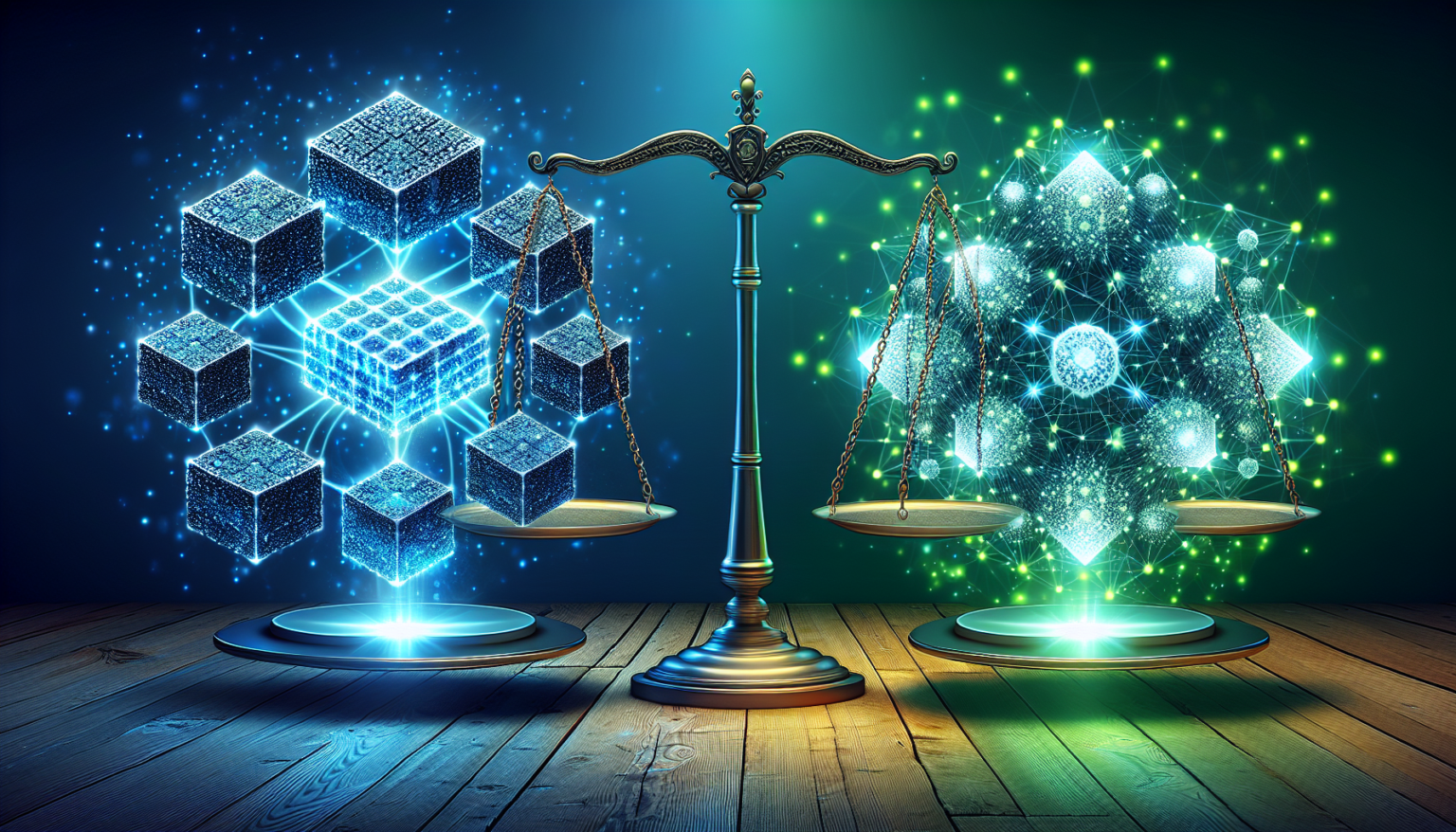 Comparing Blockchain Governance Models: Decentralized vs. Centralized.